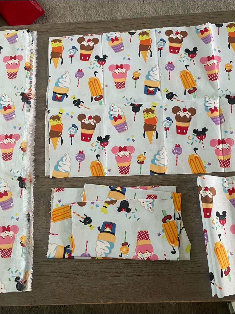 Disney Treats Scrap Fabric Bundle